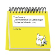 Cover-Bild zum Titel 'Die Mumins für alle Lebenslagen. Postkartenkalender 2027' von 'Tove Jansson'