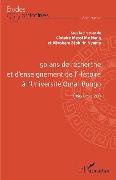 Cover-Bild zum Titel '50 ans de recherche et d'enseignement de l'histoire à l'Université Omar Bongo (1970-2020)' von 'Messi Me Nang, Nyama'