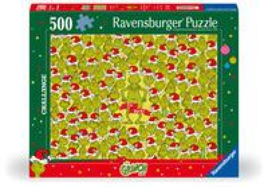 Erwachsenenpuzzle 500 Teile - The Grinch - Fröhliche Grinchmas Challenge - 