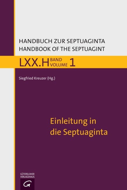 Einleitung in die Septuaginta - 