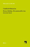 Cover-Bild zum Titel 'Menschliches, Allzumenschliches. Zweiter Band' von 'Friedrich Nietzsche'