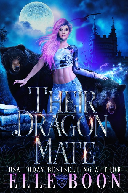 Their Dragon Mate (Iron Wolves MC, #1) - Elle Boon