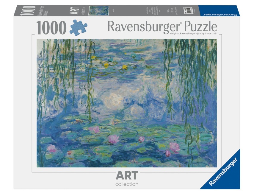 Erwachsenenpuzzle 1000 Teile - Monet: Seerosen - 
