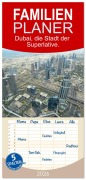 Familienplaner 2026 - Dubai, die Stadt der Superlative. mit 5 Spalten (Wandkalender, 21 x 45 cm) CALVENDO - Rufotos Rufotos