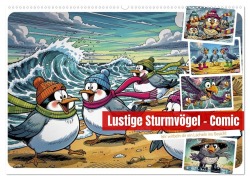 Cover-Bild zum Titel 'Lustige Sturmvögel - Comic (Wandkalender 2027 DIN A2 quer), CALVENDO Monatskalender' von 'Torsten Irmer'