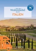 Cover-Bild zum Titel 'KUNTH Mit dem Wohnmobil durch Italien' von 'Susanne Lipps, Kunth Verlag'