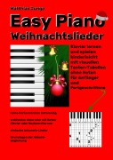 Cover-Bild zum Titel 'Easy Piano Weihnachtslieder' von 'Matthias Junge'