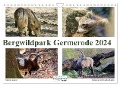 Bergwildpark Germerode (Wandkalender 2024 DIN A4 quer), CALVENDO Monatskalender - Sabine Löwer