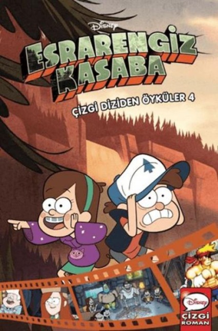 Disney- Esrarengiz Kasaba Cizgi Diziden Öyküler 4 Ciltli - Kolektif