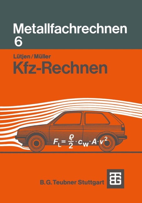 Kfz-Rechnen - Manfred Müller, Diedrich Lütjen