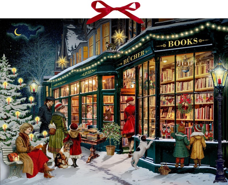 Wand-Adventskalender - Mein wunderbarer Buchladen - 