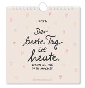 Postkartenkalender 2026 Der beste Tag - 