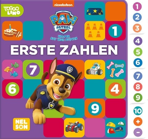 PAW Patrol Lernbuch: Erste Zahlen - 