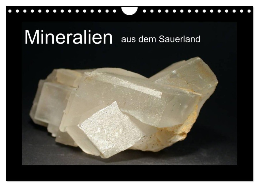 Mineralien aus dem Sauerland (Wandkalender 2026 DIN A4 quer), CALVENDO Monatskalender - Renate Wagner