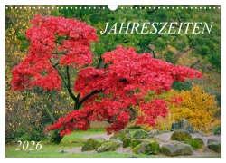 Cover-Bild zum Titel 'Jahreszeiten / 2026 (Wandkalender 2026 DIN A3 quer), CALVENDO Monatskalender' von 'Nonstopfoto Nonstopfoto'