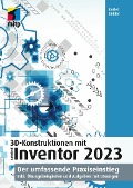 Cover-Bild zum Titel '3D-Konstruktionen mit Autodesk Inventor 2023' von 'Detlef Ridder'