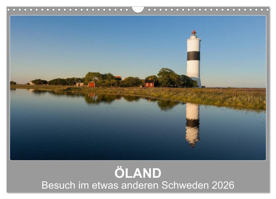 ÖLAND - Besuch im etwas anderen Schweden 2026 (Wandkalender 2026 DIN A3 quer), CALVENDO Monatskalender - Johann Schörkhuber