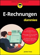 Cover-Bild zum Titel 'E-Rechnungen für Dummies' von 'Jochen Treuz'