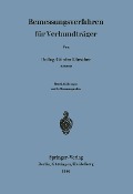 Cover-Bild zum Titel 'Bemessungsverfahren für Verbundträger' von 'Günter Utescher'