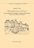 Cover-Bild zum Titel '»Bergesgleich baute ich hoch«' von 'Alexander E. Sollee'