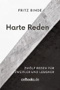 Cover-Bild zum Titel 'Harte Reden' von 'Fritz Binde'