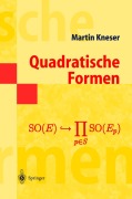 Cover-Bild zum Titel 'Quadratische Formen' von 'Martin Kneser'