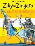 Cover-Bild zum Titel 'Zilly und Zingaro. Der Ritt auf dem Zauberstab' von 'Korky Paul, Valerie Thomas'
