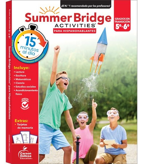 Summer Bridge Activities Spanish 5-6, Grades 5 - 6 - 