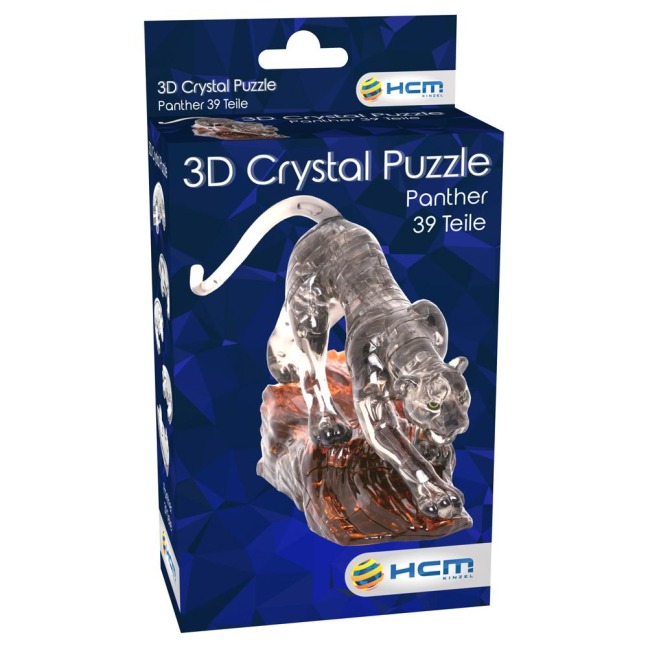 Crystal Puzzle - Panther - 39 Teile - 