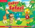 Cover-Bild zum Titel 'Super Safari American English Level 1 Student's Book with DVD-ROM' von 'Herbert Puchta, Günter Gerngross, Peter Lewis-Jones'