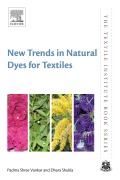 Cover-Bild zum Titel 'New Trends in Natural Dyes for Textiles' von 'Padma Shree Vankar, Dhara Shukla'