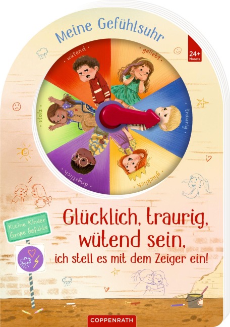 Glücklich, traurig, wütend sein, ich stell es mit dem Zeiger ein! - 