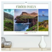 Färöer Inseln - Wo Schafe tanzen und die Natur im Winde fliegt (hochwertiger Premium Wandkalender 2026 DIN A2 quer), Kunstdruck in Hochglanz - Joana Kruse