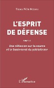 Cover-Bild zum Titel 'L'esprit de défense' von 'Hessou'