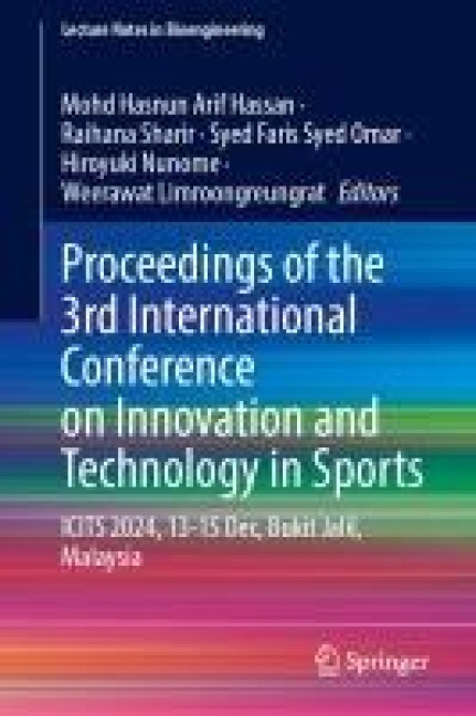 Proceedings of the 3rd International Conference on Innovation and Technology in Sports - 