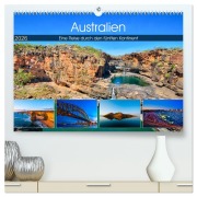 Cover-Bild zum Titel 'Australien - Travel The Gravel (hochwertiger Premium Wandkalender 2026 DIN A2 quer), Kunstdruck in Hochglanz' von 'Martin Sandrock'