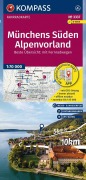 Cover-Bild zum Titel 'KOMPASS Fahrradkarte 3337 Münchens Süden, Alpenvorland 1:70.000' von ''