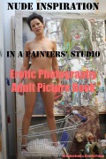 Cover-Bild zum Titel 'Nude Inspiration in a Painter's Studio (Adult Picture Book)' von 'Erotic Photography'