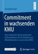 Cover-Bild zum Titel 'Commitment in wachsenden KMU' von 'Christoph Vogel'
