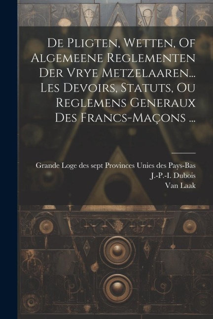De Pligten, Wetten, Of Algemeene Reglementen Der Vrye Metzelaaren... Les Devoirs, Statuts, Ou Reglemens Generaux Des Francs-maçons ... - J -P -I DuBois, Van Laak