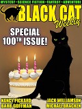 Cover-Bild zum Titel 'Black Cat Weekly #100' von 'Nancy Pickard, Robert Sheckley, Barb Goffman, Michael Bracken, Larry Tritten'