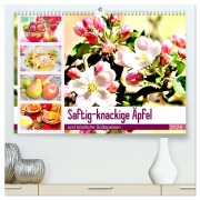 Cover-Bild zum Titel 'Saftig-knackige Äpfel und köstliche Süßspeisen (hochwertiger Premium Wandkalender 2026 DIN A2 quer), Kunstdruck in Hochglanz' von 'Rose Hurley'