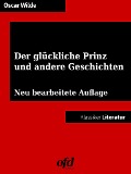 Cover-Bild zum Titel 'Der glückliche Prinz und andere Geschichten' von 'Oscar Wilde'