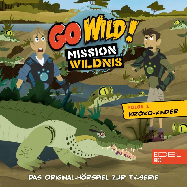 Folge 1: Kroko-Kinder / Wal gegen Kalmar (Das Original Hörspiel zur TV-Serie) - Barbara den van Speulhof