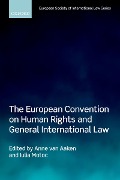 Cover-Bild zum Titel 'The European Convention on Human Rights and General International Law' von ''