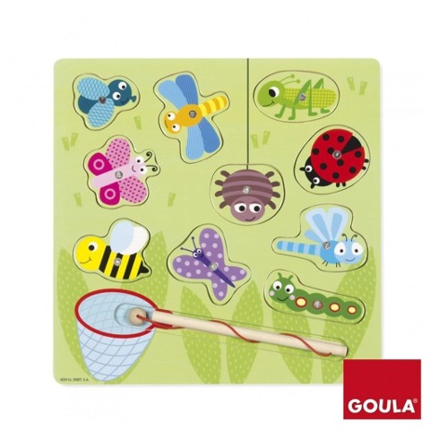 Goula Magnetisches Insektenspiel 11-teilig - 