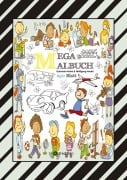 Cover-Bild zum Titel 'MIX MEGA MALBUCH - LUSTIGE AUSMALMOTIVE - FIGUREN - TIERE - FAHRZEUGE - KUCHEN - FRÜCHTE - HÄUSER - PFLANZEN' von 'Wolfgang André, Gabriele André'