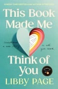 Cover-Bild zum Titel 'This Book Made Me Think of You' von 'Libby Page'
