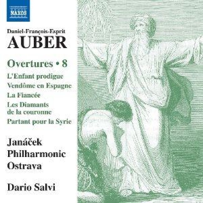 Auber: Overtures,Vol. 8 - Dario Janacek Philharmonic Ostrava/Salvi
