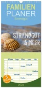 Cover-Bild zum Titel 'Familienplaner 2026 - Strandgut und Meer mit 5 Spalten (Wandkalender, 21 x 45 cm) CALVENDO' von 'Andrea Haase'